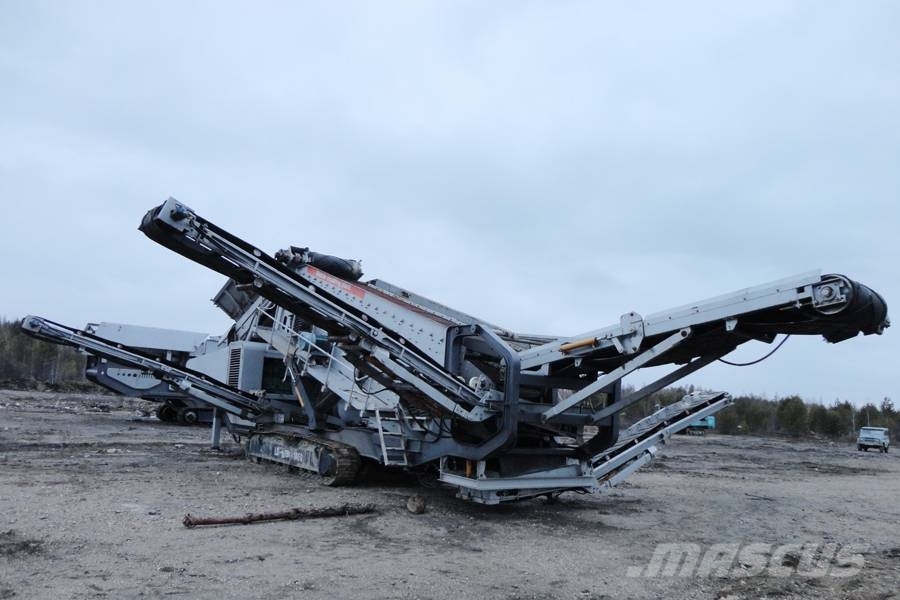Liming 500т/ч мобильный грохот для речной гравий Elekler
