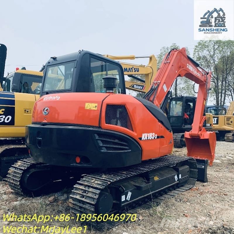 Kubota KX 183-3 Paletli ekskavatörler