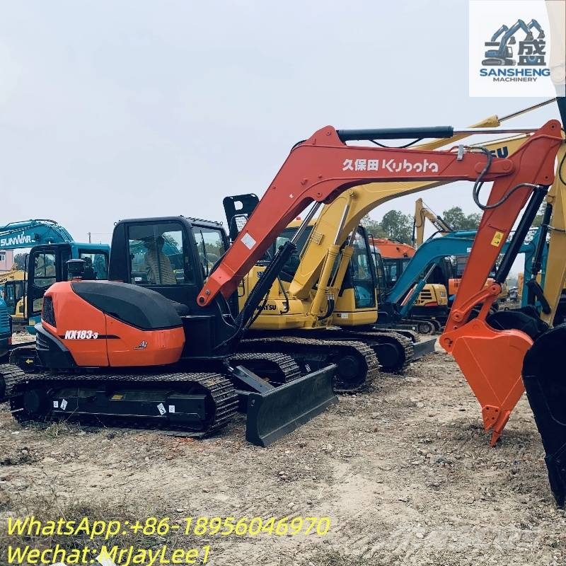 Kubota KX 183-3 Paletli ekskavatörler