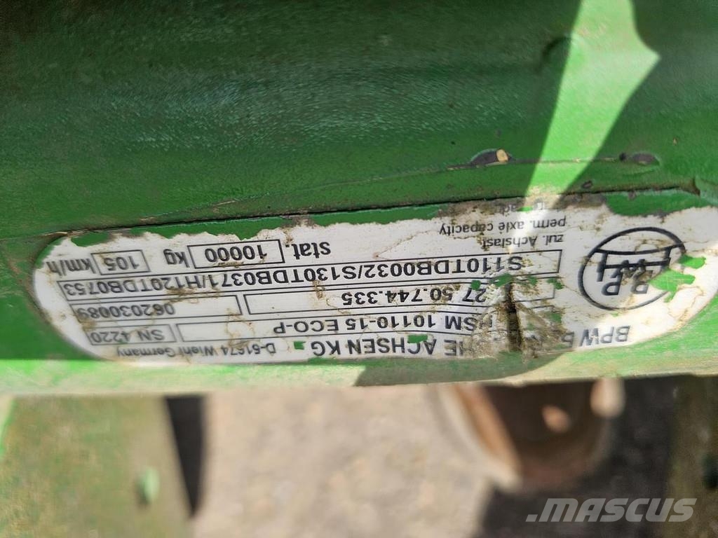 BPW HSM110-15 ECO-P Ejes