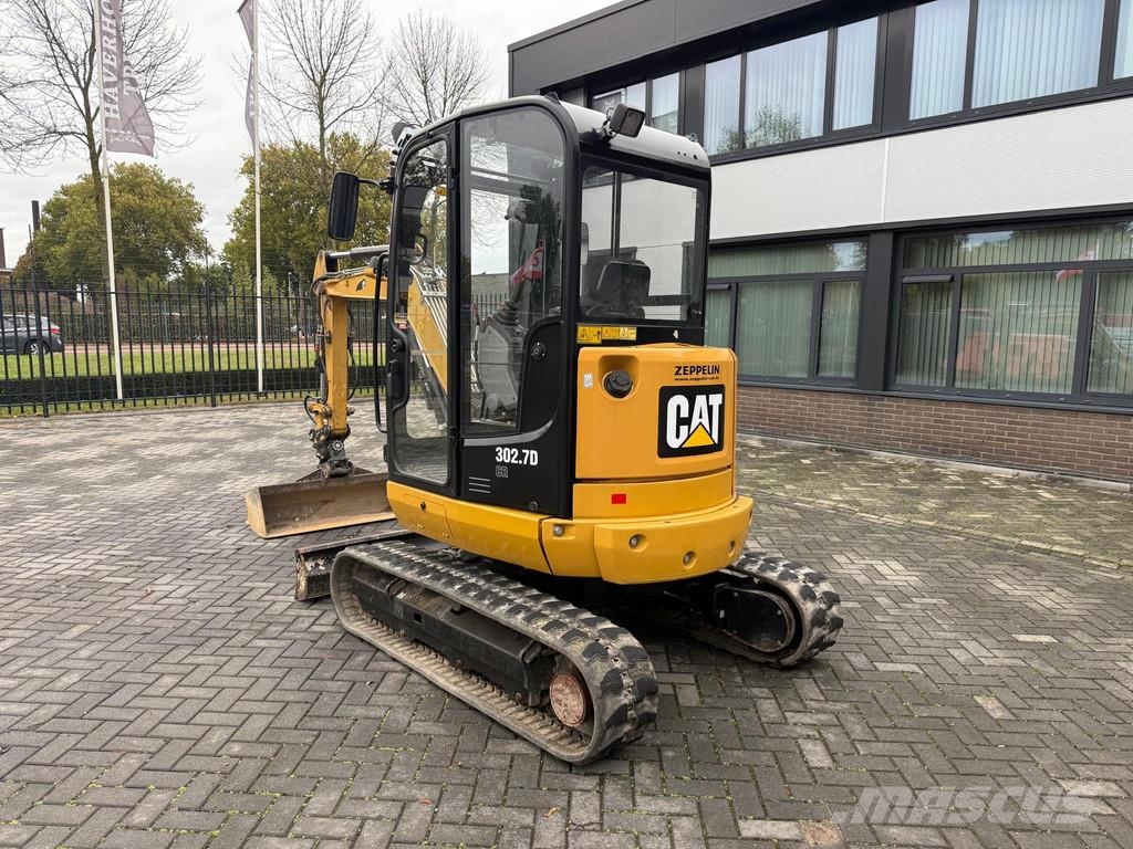 CAT 302.7 Powertilt | 1331 Hours | Year: 2019 | 3x buc 小型挖土機/掘鑿機<7t(小型挖掘機)