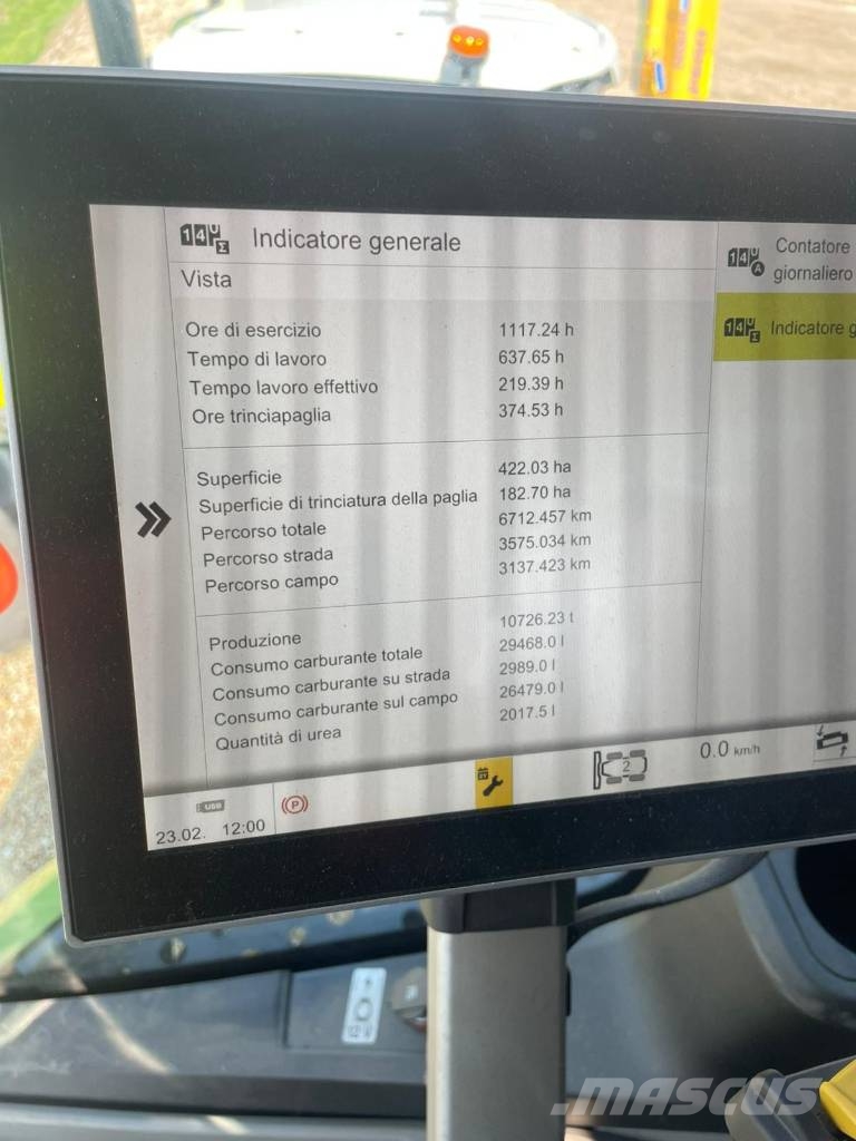 CLAAS TRION 650 Kombajni
