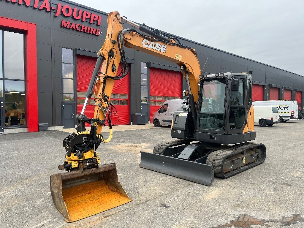 CASE CX 85 D SR / Engcon, 3 kauhaa, Rasvari حفارات وسط 7 طن - 12 طن