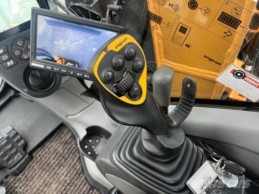 CASE CX 85 D SR / Engcon, 3 kauhaa, Rasvari حفارات وسط 7 طن - 12 طن