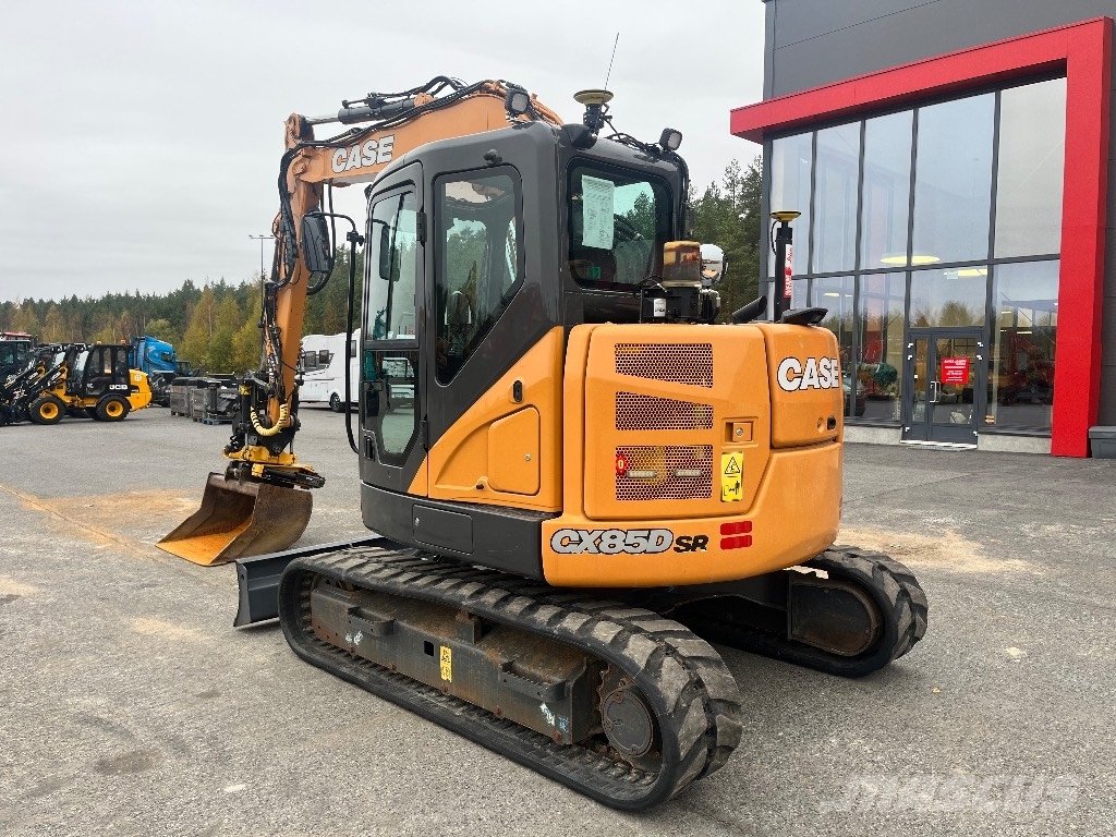 CASE CX 85 D SR / Engcon, 3 kauhaa, Rasvari حفارات وسط 7 طن - 12 طن