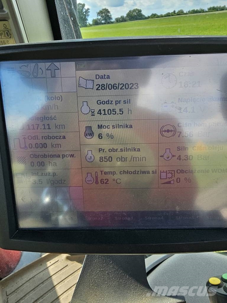 Case IH puma 220cvx 2016r Traktori