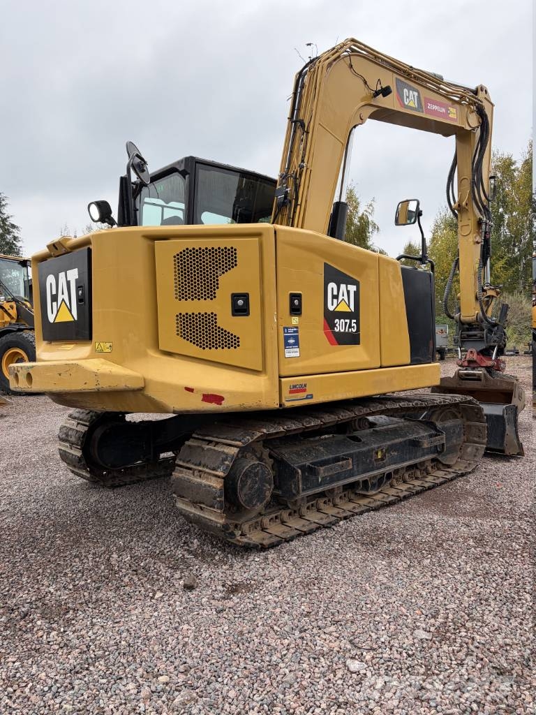 CAT 307,5 Midigrävmaskiner 7t - 12t