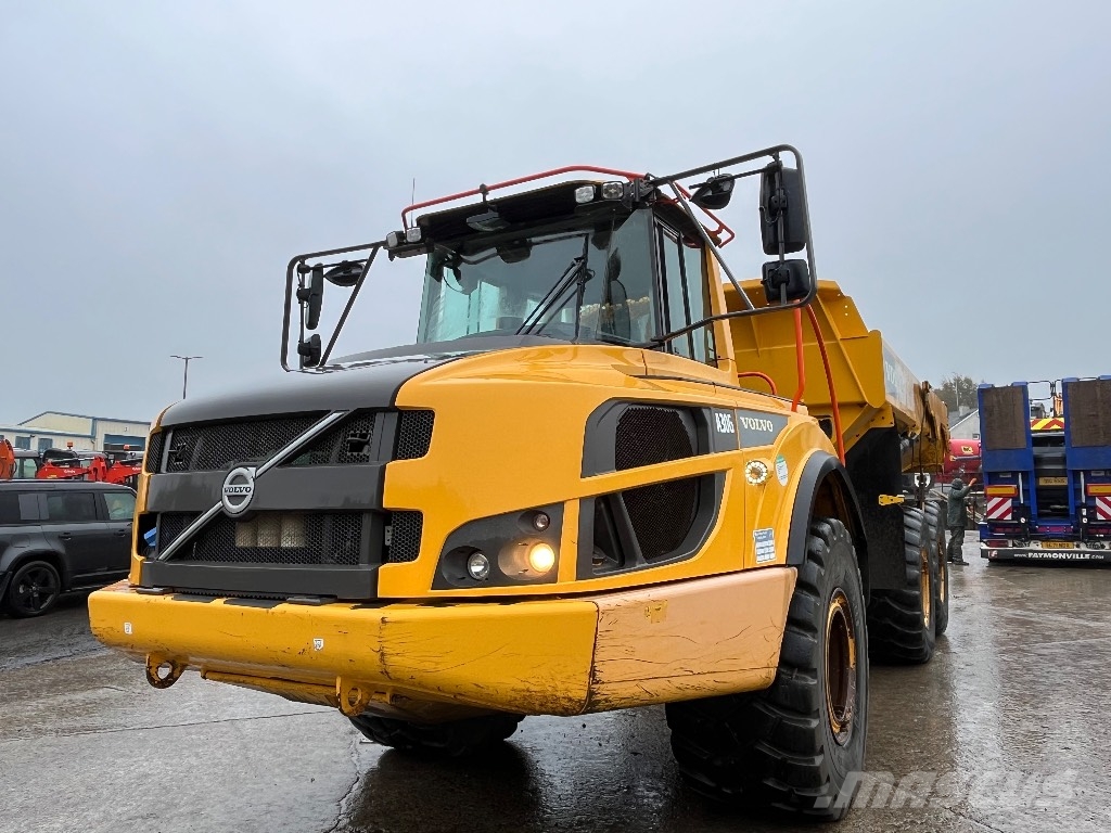 Volvo A30G ( Tail Door ) Belden kirma kaya kamyonu