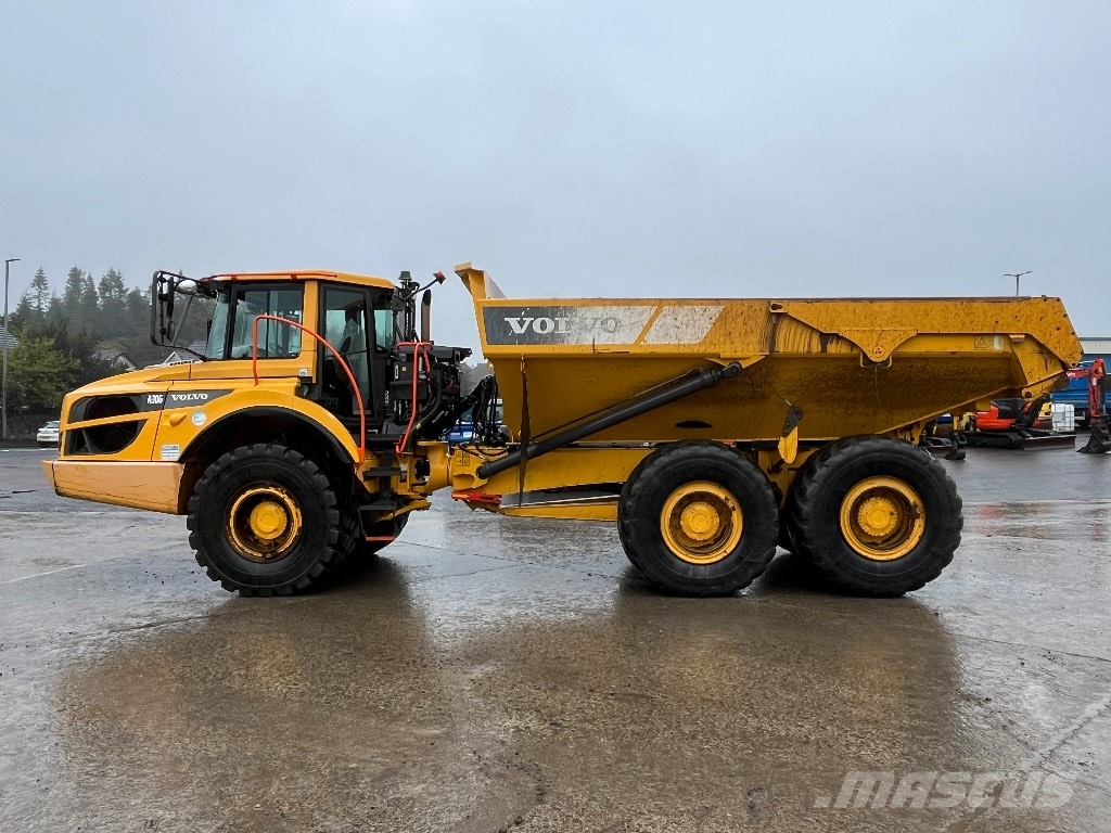 Volvo A30G ( Tail Door ) Belden kirma kaya kamyonu