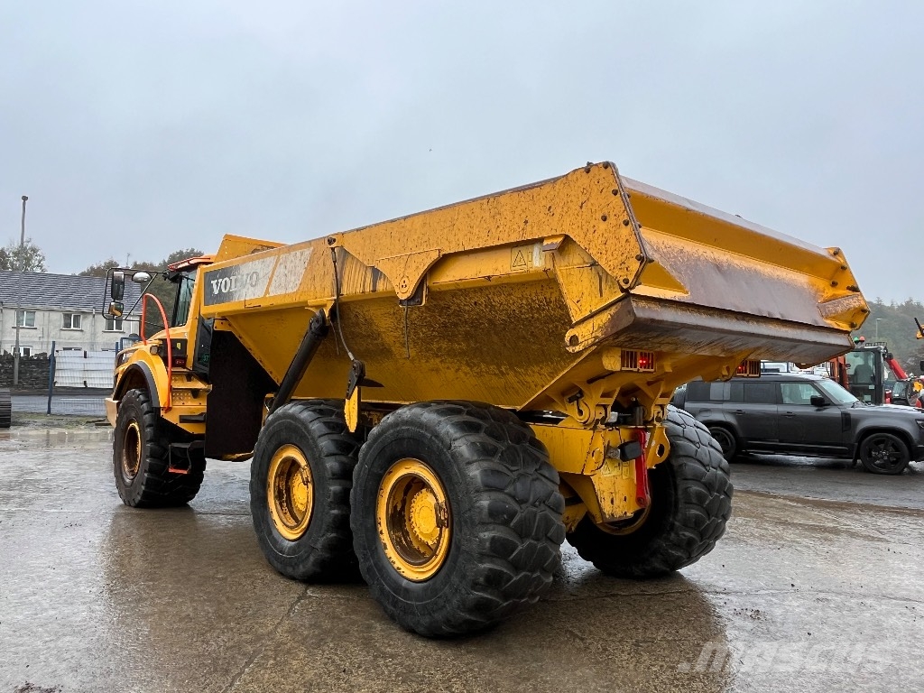 Volvo A30G ( Tail Door ) Belden kirma kaya kamyonu