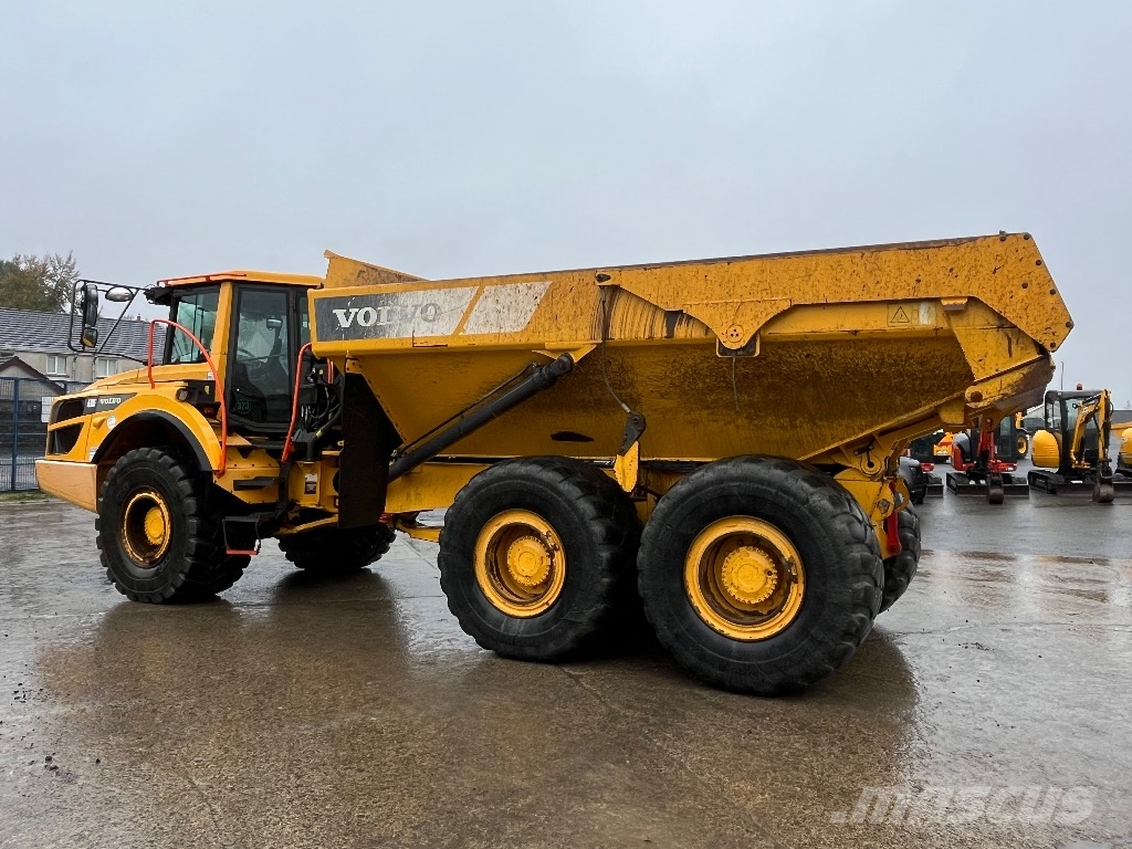 Volvo A30G ( Tail Door ) Belden kirma kaya kamyonu