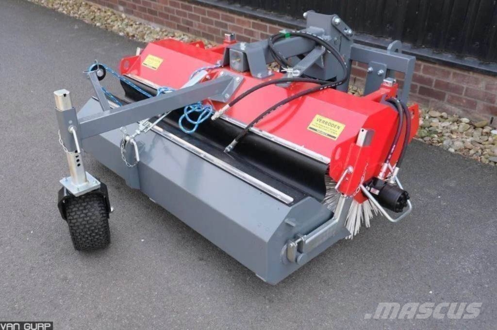 Eurotrac Veegmachine met hydraulische opvangbak 150cm Balayeuse / Autolaveuse