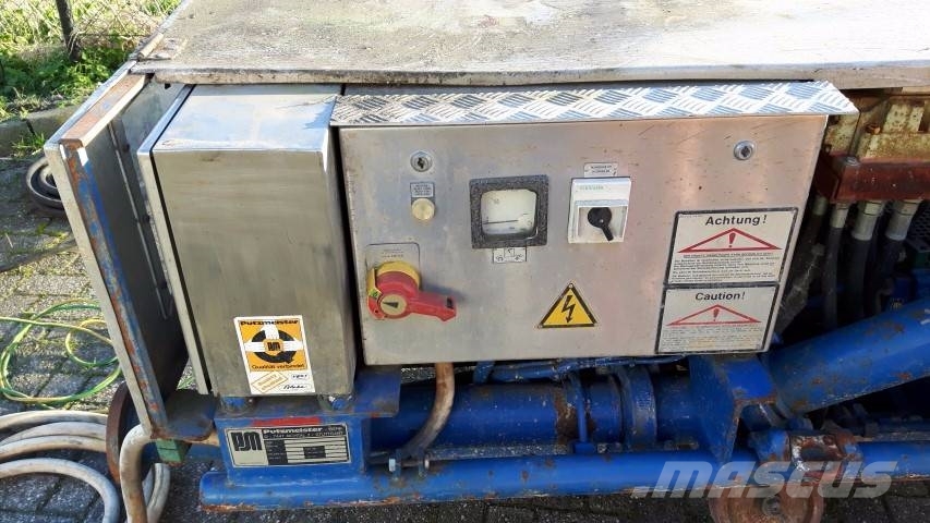 Putzmeister MPT 16 Tunnel Muck Pump Betonipumppuautot