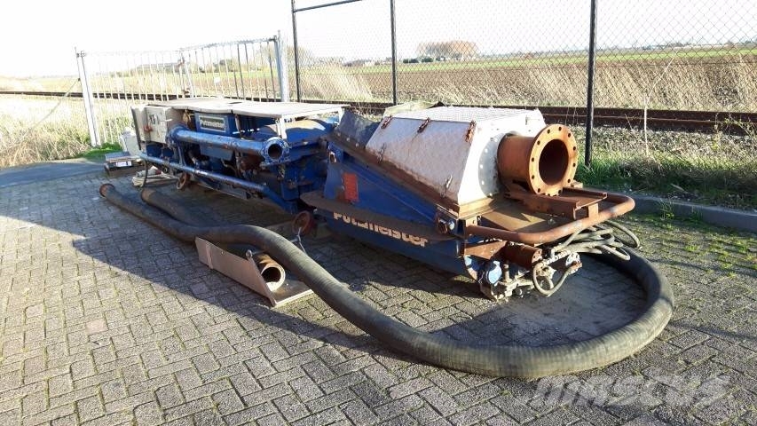 Putzmeister MPT 16 Tunnel Muck Pump Betonipumppuautot