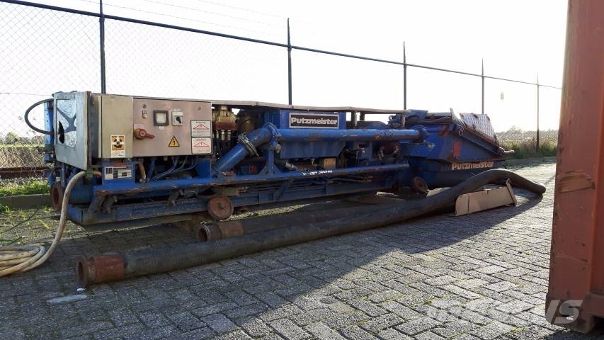 Putzmeister MPT 16 Tunnel Muck Pump Betonipumppuautot