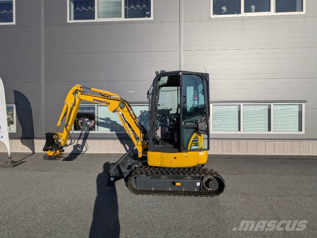 Komatsu PC 26 MR-5 Minigrävare Minibagger < 7t