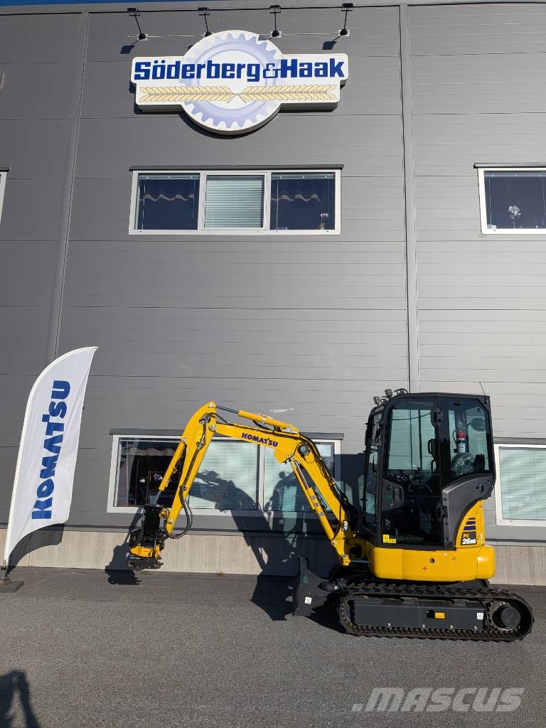 Komatsu PC 26 MR-5 Minigrävare Minibagger < 7t