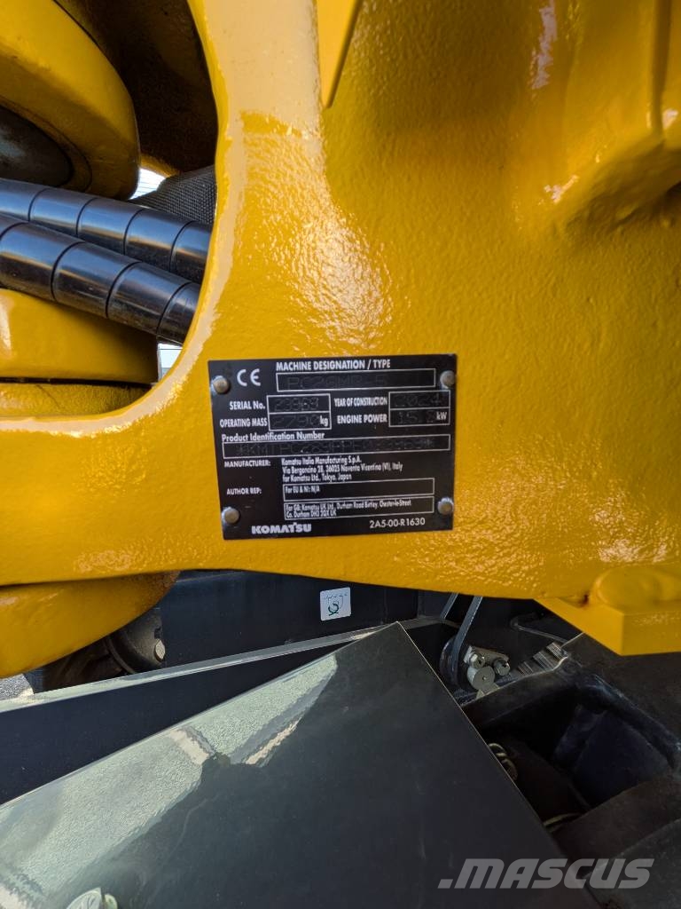 Komatsu PC 26 MR-5 Minigrävare Minibagger < 7t