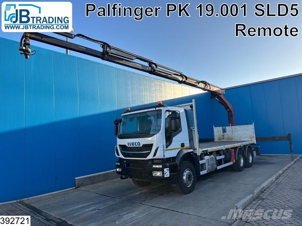 Iveco X-Way 360 6x4, EURO 6, Palfinger, Remote Lava-kuorma-autot