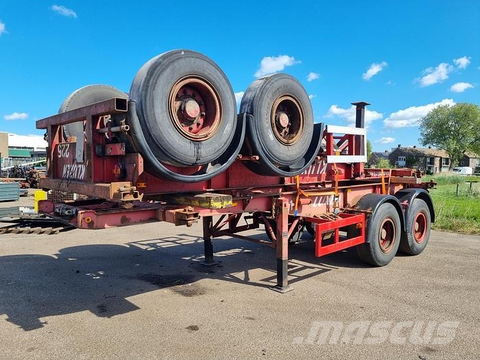 Köhler Elmshorn 20 ft | Steel suspension Semi Reboques Porta Contentores