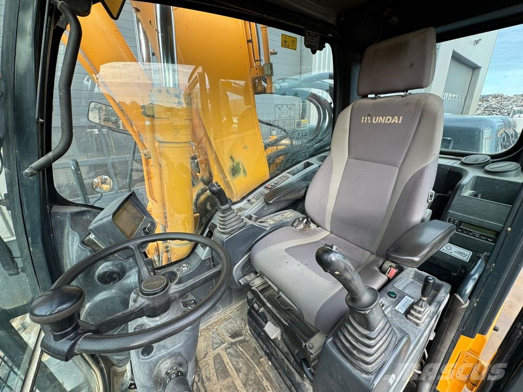 Hyundai Robex 180W-9A Lastik tekerli ekskavatörler
