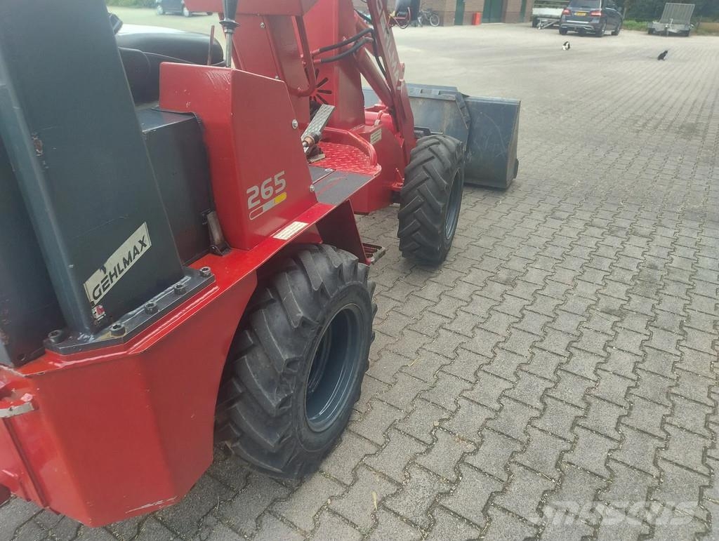 Gehlmax Kl265 Minishovel met bak puinbak lepels veegmachin Mini utovarivači