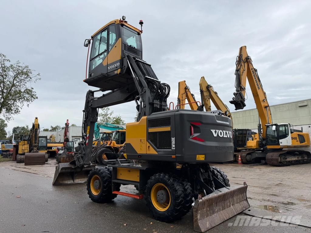 Volvo EW160E Wheeled excavators