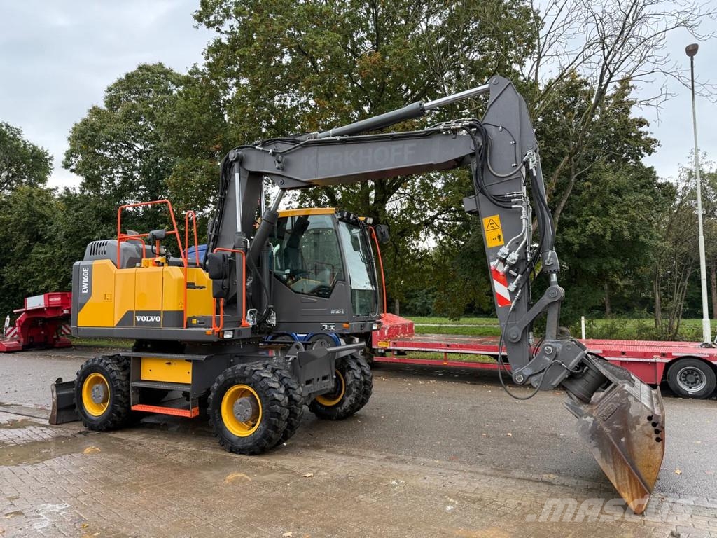 Volvo EW160E Wheeled excavators