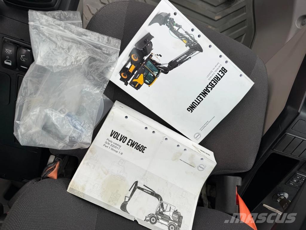 Volvo EW160E Wheeled excavators