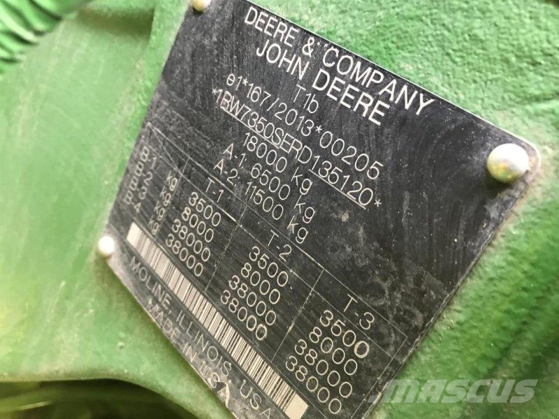 John Deere 7R 350 Traktorer