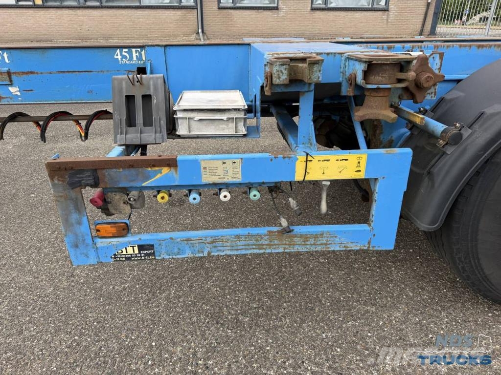 Broshuis MFCC - SAF disc, Lift achse نصف مقطورات حاويات