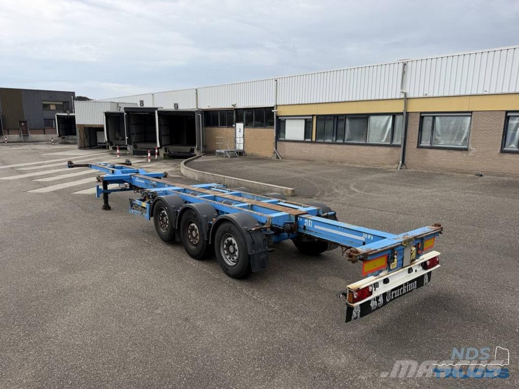 Broshuis MFCC - SAF disc, Lift achse نصف مقطورات حاويات