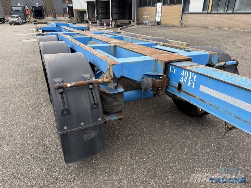 Broshuis MFCC - SAF disc, Lift achse نصف مقطورات حاويات