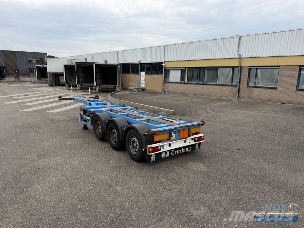 Broshuis MFCC - SAF disc, Lift achse نصف مقطورات حاويات