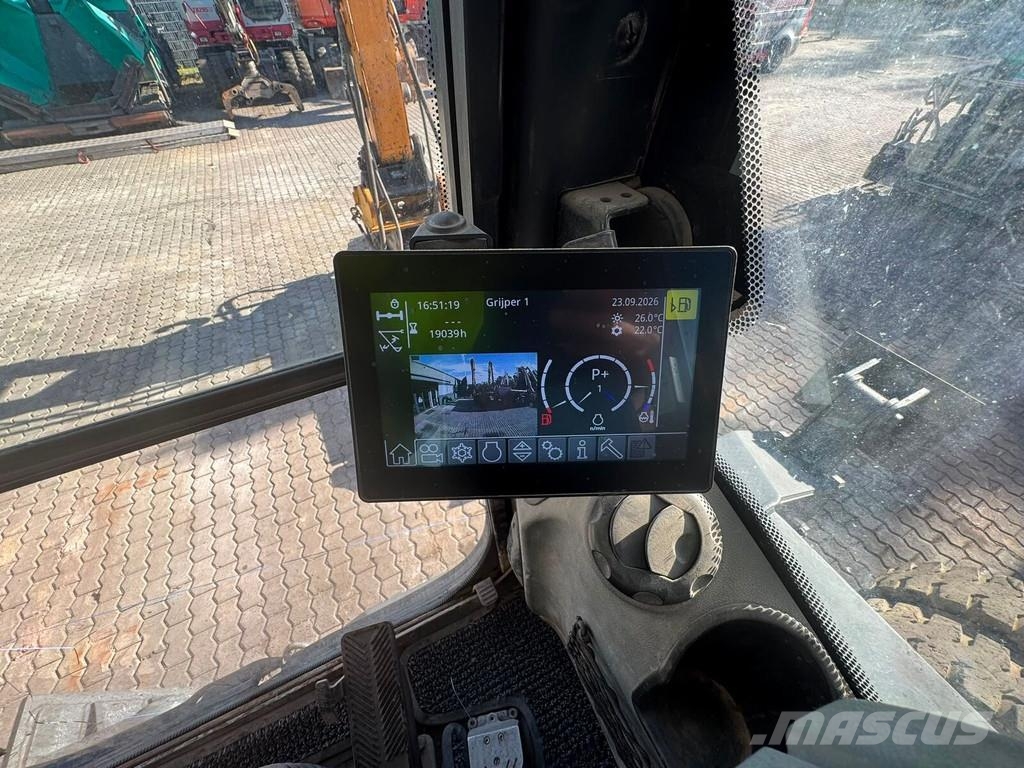 Liebherr LH 24 M Litronic / Greifer / Hochf. Kabine حفارات بعجل