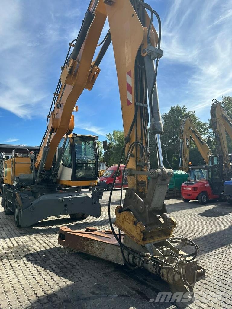 Liebherr LH 24 M Litronic / Greifer / Hochf. Kabine حفارات بعجل