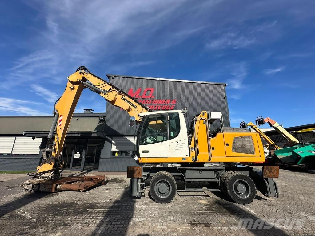 Liebherr LH 24 M Litronic / Greifer / Hochf. Kabine حفارات بعجل