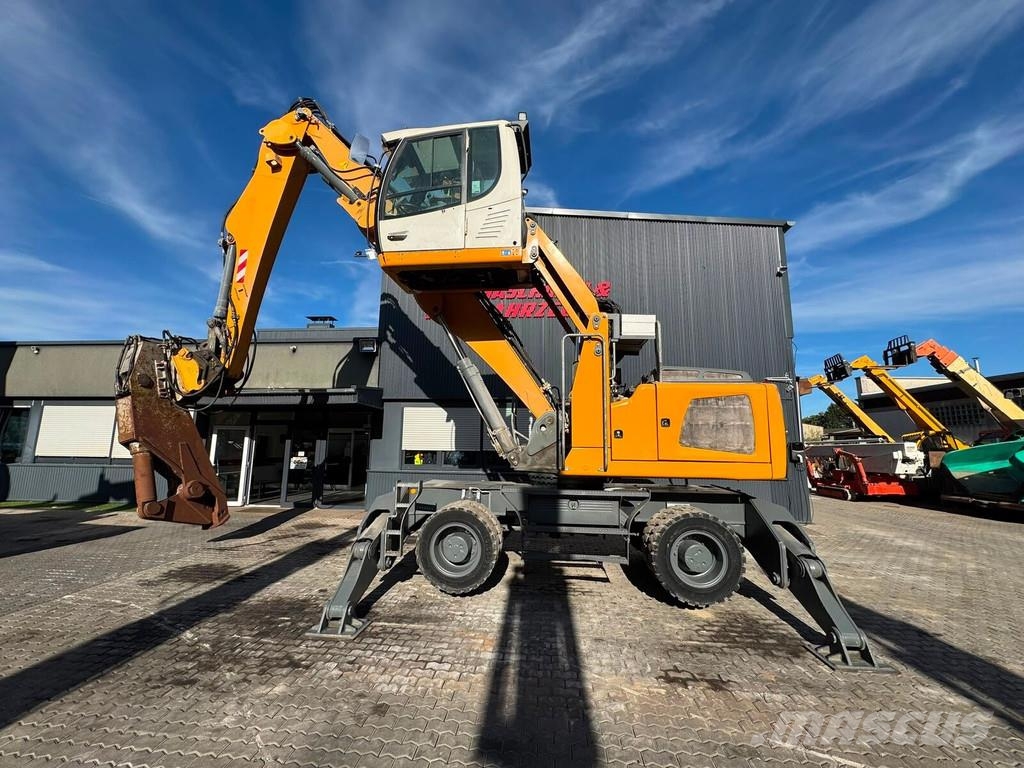 Liebherr LH 24 M Litronic / Greifer / Hochf. Kabine حفارات بعجل