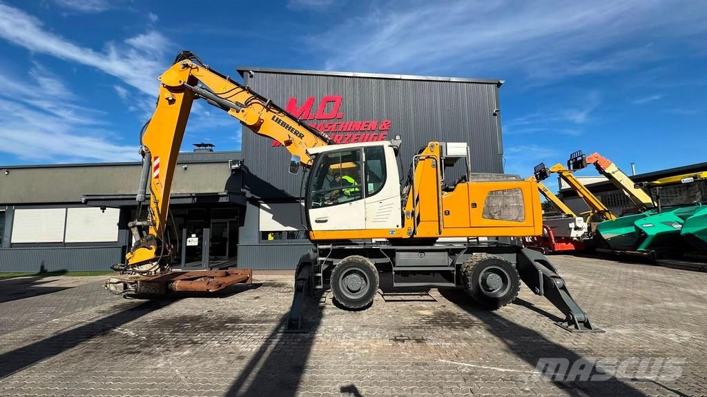 Liebherr LH 24 M Litronic / Greifer / Hochf. Kabine حفارات بعجل