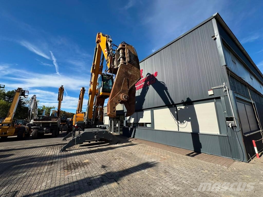 Liebherr LH 24 M Litronic / Greifer / Hochf. Kabine حفارات بعجل