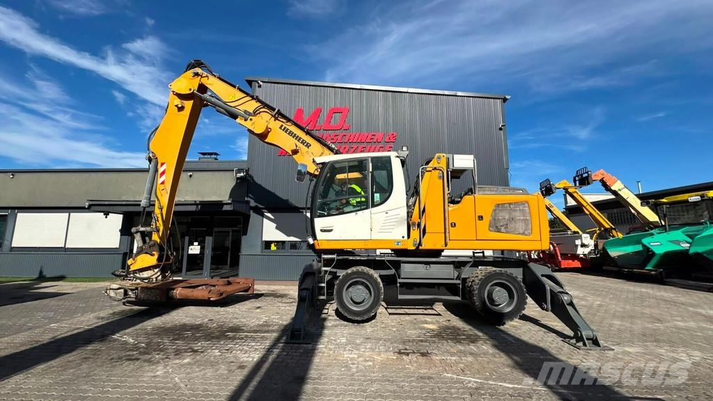 Liebherr LH 24 M Litronic / Greifer / Hochf. Kabine حفارات بعجل