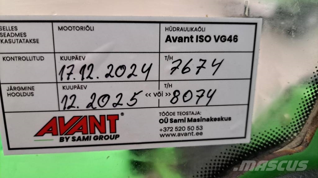 Avant 750 Kompaktlader