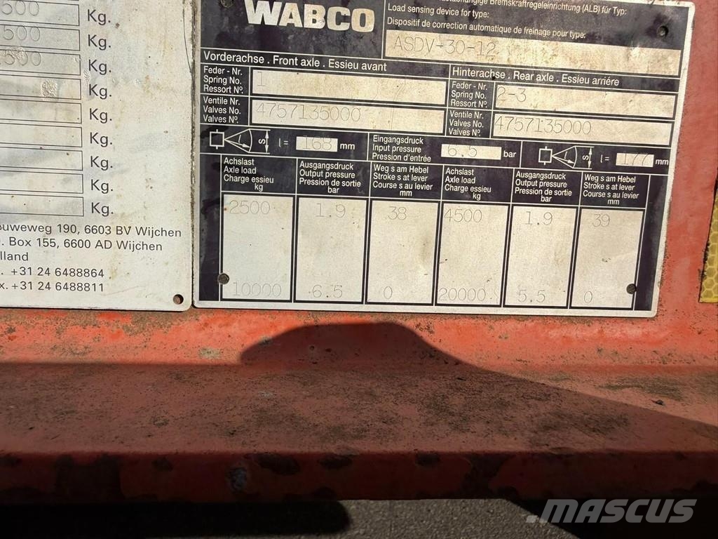 Nooteboom ASDV-30-12 37.5T - 3-AS DIEPLADER / LOWLOADER - BL Низькорамні причепи