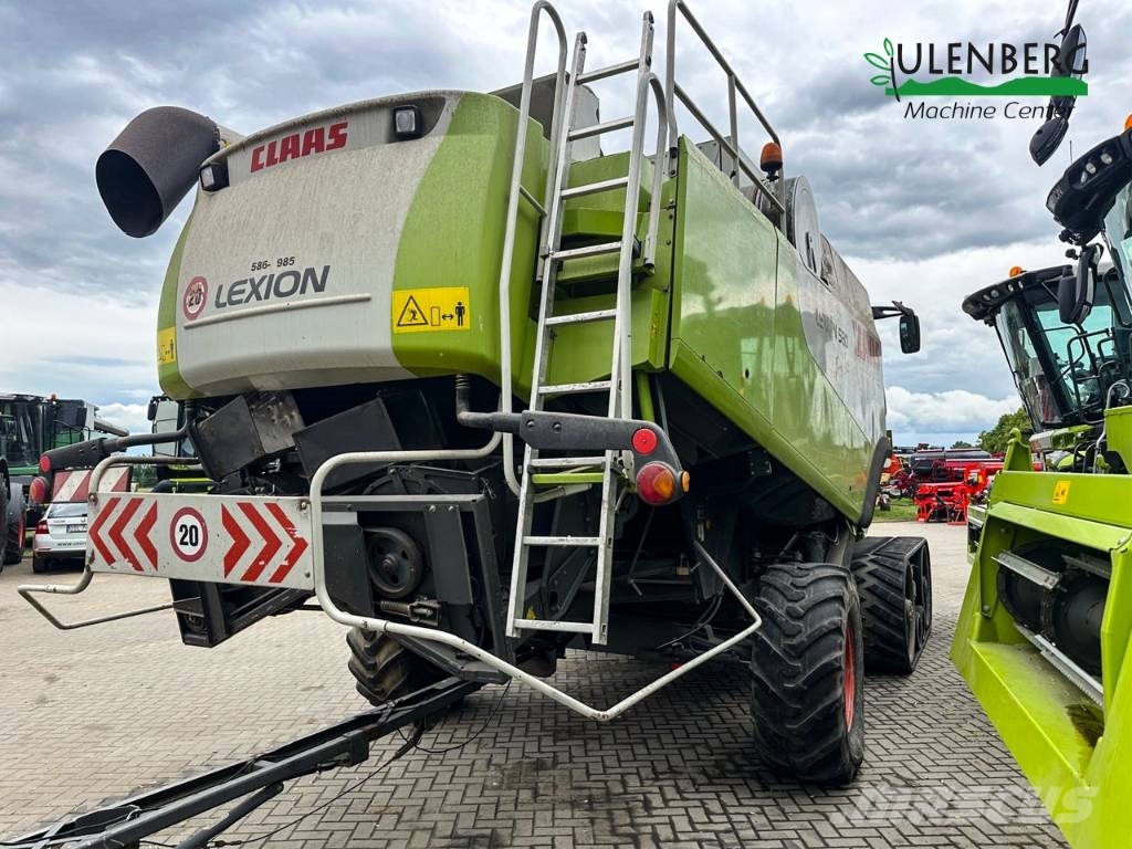 CLAAS Lexion 580 TerraTrac Kombinované zberacie stroje