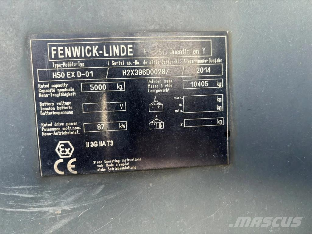 Linde H50 Heftruck Diesel Diesel heftrucks