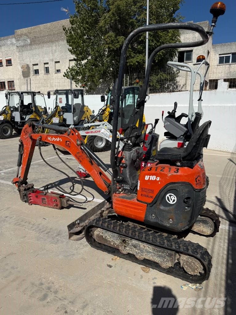 Kubota U 10-3 Мини-экскаваторы