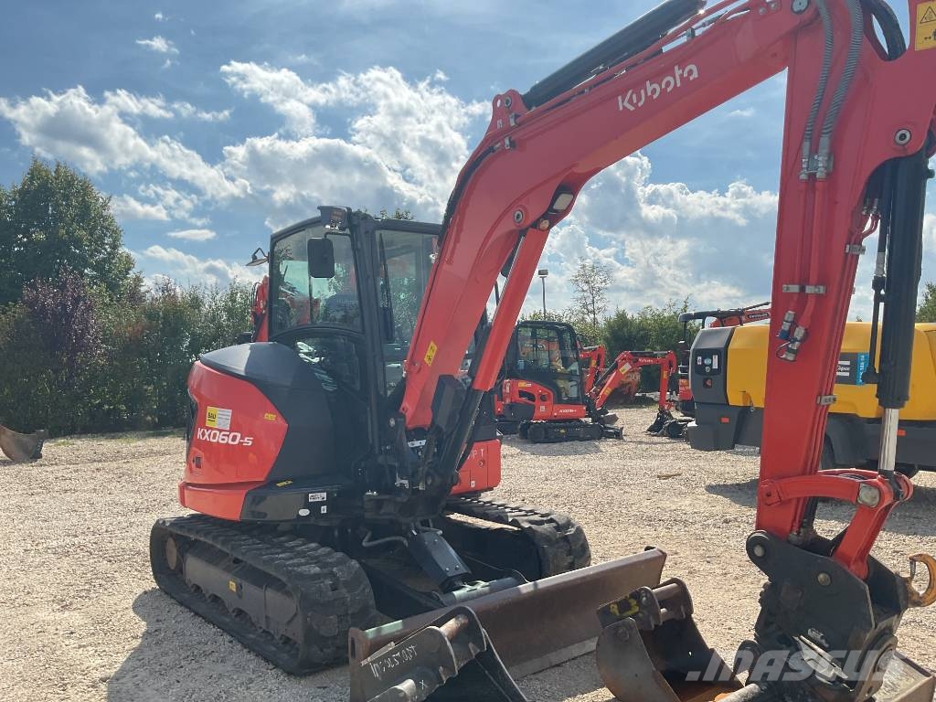 Kubota Kompaktbagger KX 060-5 GLS2F Bagri goseničarji