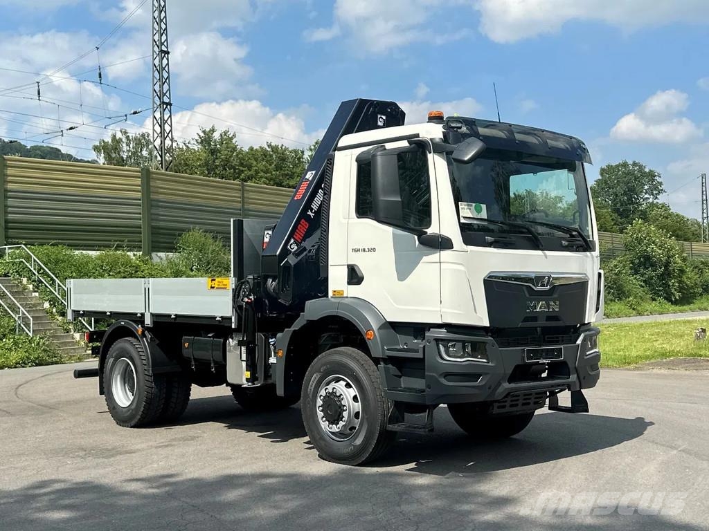 MAN TGM 18.320 MAN TGM 18.320 4x4 Hiab 228-4 Kran All-Terrain-Krane