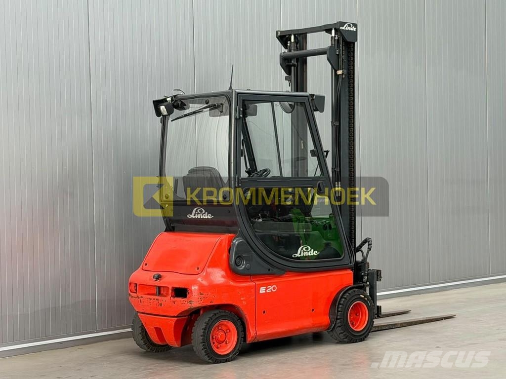 Linde E 20 P-02 전동 지게차