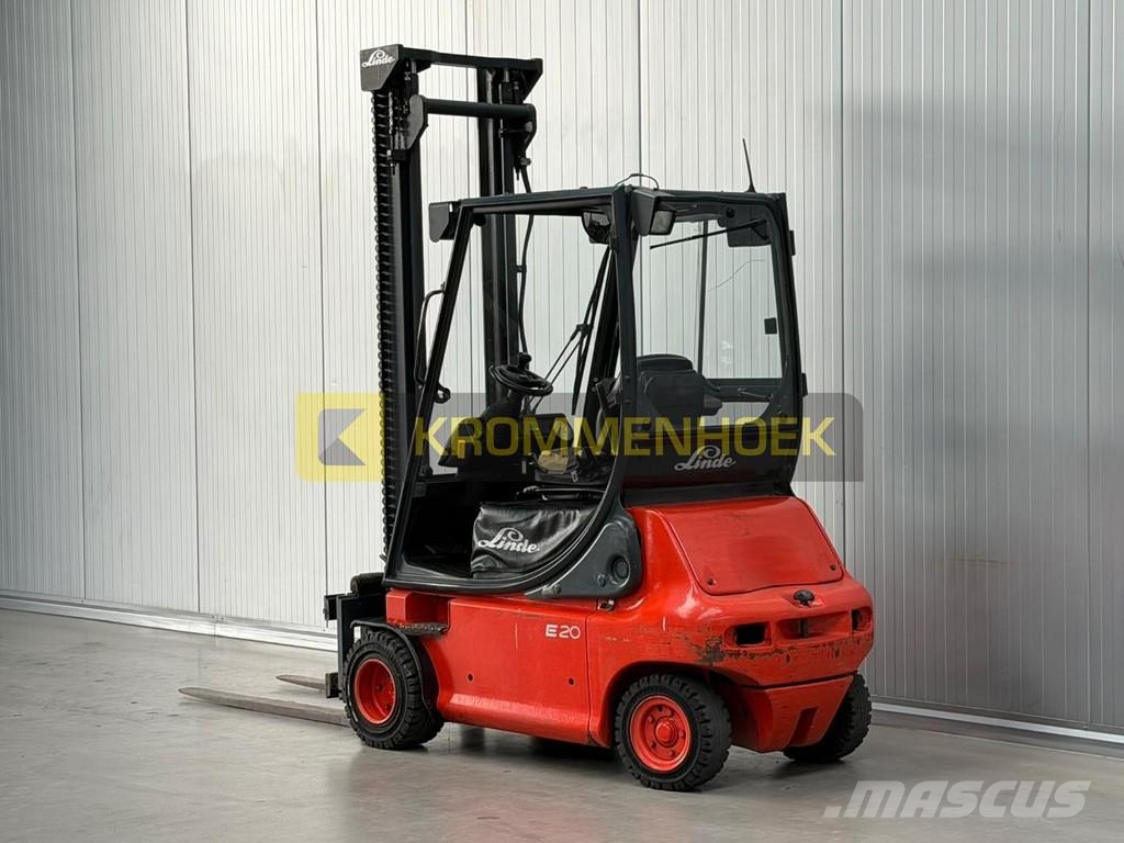 Linde E 20 P-02 전동 지게차